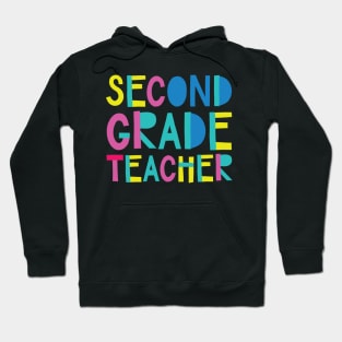 2nd Grade Teacher Gift Idea Cute Back to School Hoodie